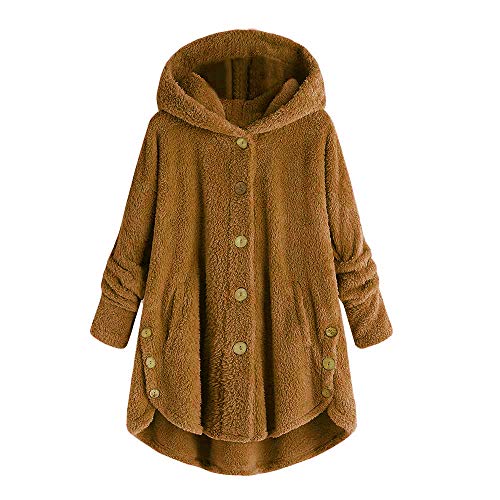 riou Mujer Sudadera con Capucha para Mujer tamaño Grande suéter para Mujer otoño e Invierno Camisa de Manga Larga Chaqueta Caliente botón de Felpa Descuento riou Mujer Sudadera con Capucha para Mujer tamaño Grande suéter para Mujer otoño e Invierno Camisa de Manga Larga Chaqueta Caliente botón de Felpa Descuento