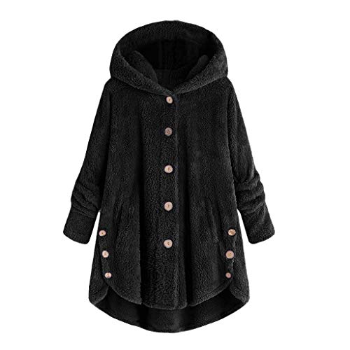 riou Mujer Sudadera con Capucha para Mujer tamaño Grande suéter para Mujer otoño e Invierno Camisa de Manga Larga Chaqueta Caliente botón de Felpa Descuento riou Mujer Sudadera con Capucha para Mujer tamaño Grande suéter para Mujer otoño e Invierno Camisa de Manga Larga Chaqueta Caliente botón de Felpa Descuento