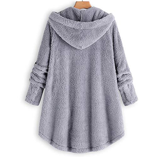 riou Mujer Sudadera con Capucha para Mujer tamaño Grande suéter para Mujer otoño e Invierno Camisa de Manga Larga Chaqueta Caliente botón de Felpa Descuento riou Mujer Sudadera con Capucha para Mujer tamaño Grande suéter para Mujer otoño e Invierno Camisa de Manga Larga Chaqueta Caliente botón de Felpa Descuento