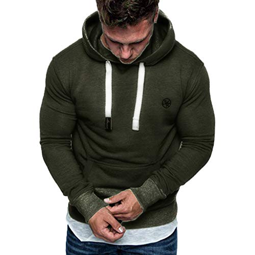 riou ¡Oferta Sudaderas con Capucha para Hombre Cosy Chaqueta Deportiva Sudadera con Cremallera Completa Slim Fit Hoodie Casual Jerséis Adolescente Top Blouse ¡Caliente!