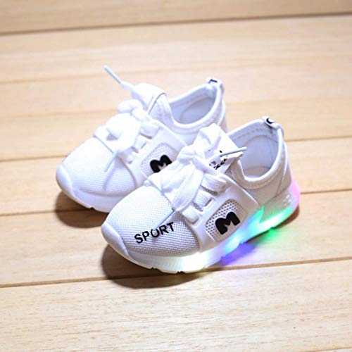 Riou Zapatos LED Niños Niñas 7 Color Zapatillas Deportivas Unisex Zapatillas de Correr Transpirables Antideslizante Zapatillas Ligeras Chicos Chicas Zapatos Calzado Riou Zapatos LED Niños Niñas 7 Color Zapatillas Deportivas Unisex Zapatillas de Correr Transpirables Antideslizante Zapatillas Ligeras Chicos Chicas Zapatos Calzado