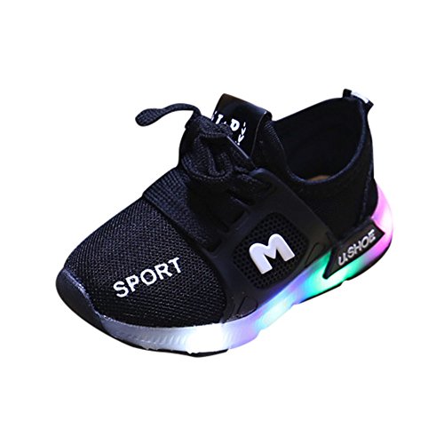 Riou Zapatos LED NiƱos NiƱas 7 Color Zapatillas Deportivas Unisex Zapatillas de Correr Transpirables Antideslizante Zapatillas Ligeras Chicos Chicas Zapatos Calzado Riou Zapatos LED NiƱos NiƱas 7 Color Zapatillas Deportivas Unisex Zapatillas de Correr Transpirables Antideslizante Zapatillas Ligeras Chicos Chicas Zapatos Calzado