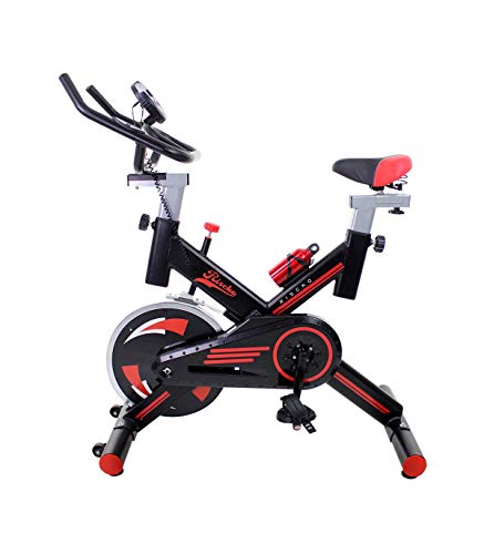 Riscko Bicicleta Spinning con Volante De Inercia 24 Kg Indoor | Loira Negro Riscko Bicicleta Spinning con Volante De Inercia 24 Kg Indoor | Loira Negro