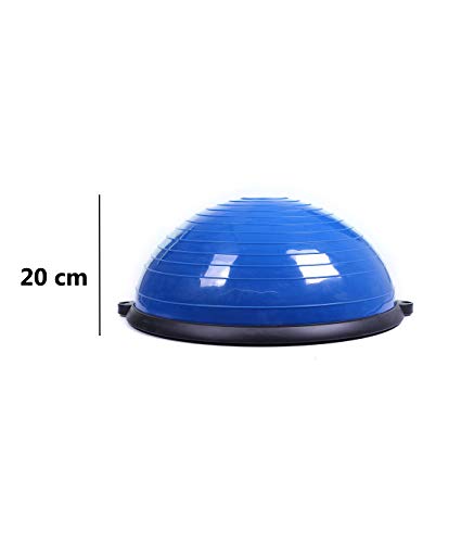 Riscko Semiesfera de Equilibrio Balance Air Step 58 cm Bola de Equilibrio Trainer - Rosa