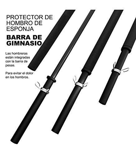 Riscko Wonduu Barra para Pesas Diferentes Medidas 25 mm. 1,5 m