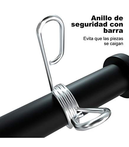 Riscko Wonduu Barra para Pesas Diferentes Medidas 25 mm. 1,5 m