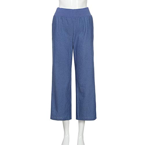 RISTHY Mujer Pantalones Acampanados Vaqueros Pantalones Anchos de Piernas Anchas Sólido Cintura Alta Jeans de Mujer Casual Pantalones de Verano Otoño RISTHY Mujer Pantalones Acampanados Vaqueros Pantalones Anchos de Piernas Anchas Sólido Cintura Alta Jeans de Mujer Casual Pantalones de Verano Otoño