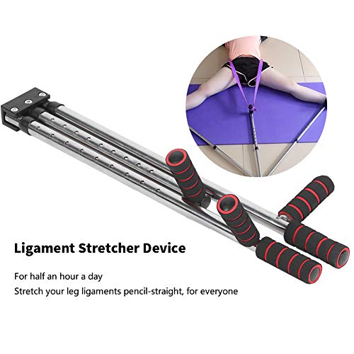 RiToEasysports Máquina de Estiramiento de piernas divididas Estirador de piernas de 3 Barras para Ballet, Yoga, Danza, Ejercicio de Gimnasio en casa RiToEasysports Máquina de Estiramiento de piernas divididas Estirador de piernas de 3 Barras para Ballet, Yoga, Danza, Ejercicio de Gimnasio en casa