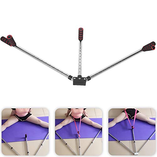 RiToEasysports Máquina de Estiramiento de piernas divididas Estirador de piernas de 3 Barras para Ballet, Yoga, Danza, Ejercicio de Gimnasio en casa RiToEasysports Máquina de Estiramiento de piernas divididas Estirador de piernas de 3 Barras para Ballet, Yoga, Danza, Ejercicio de Gimnasio en casa