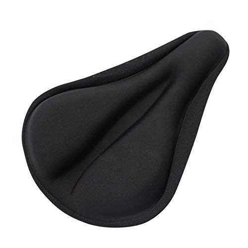 RIXOW Cubierta de Asiento de Bicicleta, Sillín de Bicicleta Gel Sillín Cojín, 28 * 18cm Mejor para la Mayoría Monturas Universal, Negra Versión Estrecha RIXOW Cubierta de Asiento de Bicicleta, Sillín de Bicicleta Gel Sillín Cojín, 28 * 18cm Mejor para la Mayoría Monturas Universal, Negra Versión Estrecha