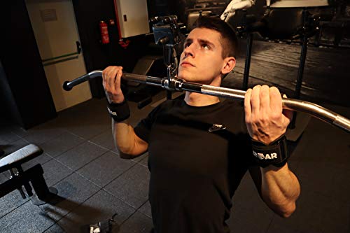 Roar® Ganchos de Metal para Levantamiento de Peso con Barra, Agarres para Gym, Agarraderas Gimnasio, Agarre Gimnasio, Correas de Agarre Gimnasio, Weightlifting Hooks, Straps (Negro) Roar® Ganchos de Metal para Levantamiento de Peso con Barra, Agarres para Gym, Agarraderas Gimnasio, Agarre Gimnasio, Correas de Agarre Gimnasio, Weightlifting Hooks, Straps (Negro)