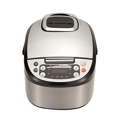 Robot de Cocina Multifunción con Voz, Programable 24 horas, Capacidad de 5 Litros (10 Comensales). 4 Menús Preconfigurados, 8 Programas Automáticos y Calentamiento Envolvente Max. 180ºC Robot de Cocina Multifunción con Voz, Programable 24 horas, Capacidad de 5 Litros (10 Comensales). 4 Menús Preconfigurados, 8 Programas Automáticos y Calentamiento Envolvente Max. 180ºC