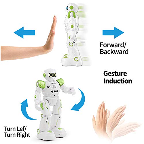 Robot de Juguete para Niños, Recargable Robots de Control Remoto para Niños de 3 a 7 Años, Inteligente Hablar (Solo en Inglés) Caminar Bailando Radiocontrol Robots de Codificación Regalo para Niños Robot de Juguete para Niños, Recargable Robots de Control Remoto para Niños de 3 a 7 Años, Inteligente Hablar (Solo en Inglés) Caminar Bailando Radiocontrol Robots de Codificación Regalo para Niños