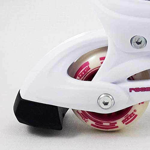 Roces Compy 8.0 - Patines en línea para niña, color Blanco (White-Violet), talla 38-41 Roces Compy 8.0 - Patines en línea para niña, color Blanco (White-Violet), talla 38-41