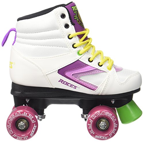 Roces Kolossal Quad Skates, Multicolor/Blanco, 38