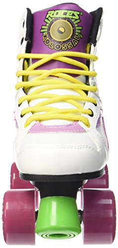 Roces Kolossal Quad Skates, Multicolor/Blanco, 38