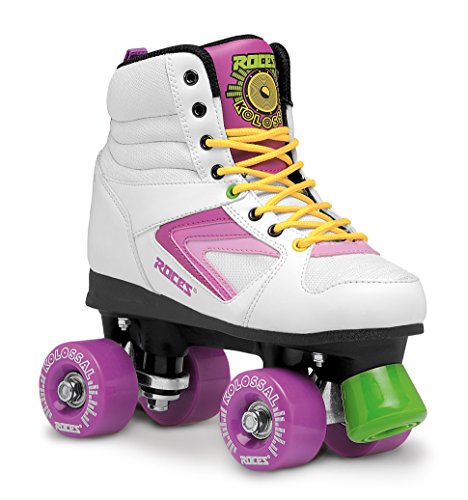 Roces Kolossal Quad Skates, Multicolor/Blanco, 38