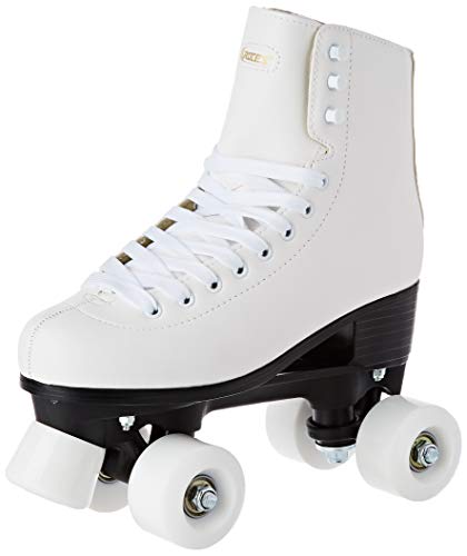 Roces RC1 Classic Roller 1 Patines de Ruedas, Mujer, Blanco, 37