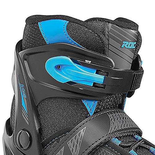 Roces Zapata Extensible 400826-001, Bimbo, Astro Blue Negro, 26-29