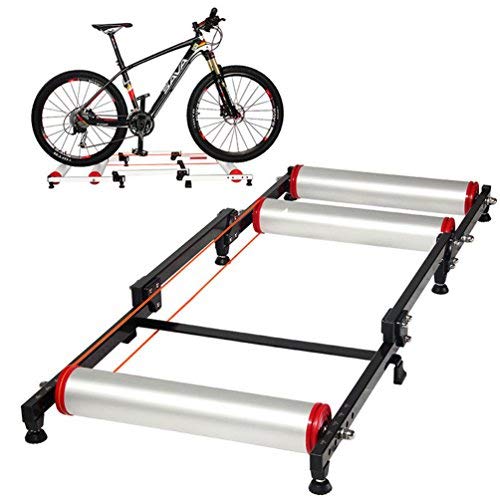 ROCKBROS Rodillo de Rulos para Bicicleta Entrenamiento Ajustable Plegable para Ciclismo MTB Carretera 16-29 Pulgadas