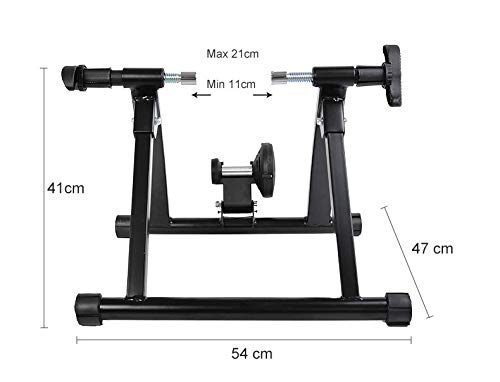 ROCKBROS Rodillo Magnético de Ciclismo para Entrenamiento Plegable para MTB Bici de Carretera 700C y Fixed Gear