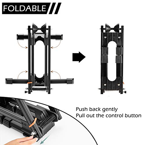 ROCKBROS Soporte Suelo para Bicicleta Aparcamiento Plegable Portátil para MTB Carretera Ebike ROCKBROS Soporte Suelo para Bicicleta Aparcamiento Plegable Portátil para MTB Carretera Ebike