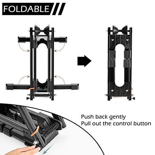 ROCKBROS Soporte Suelo para Bicicleta Aparcamiento Plegable Portátil para MTB Carretera Ebike