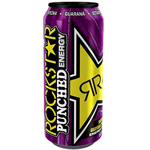 Rockstar Energy Guava 500ml, bebida energĂ©tica â Pack de 12 Rockstar Energy Guava 500ml, bebida energĂ©tica â Pack de 12
