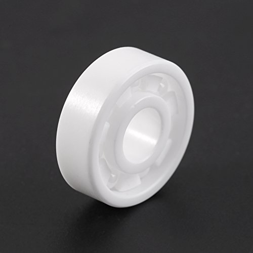 Rodamiento de bolitas blanco de cerámica de ZrO2 608 para el juguete 8 * 22 * ​​7m m de la yema del dedo