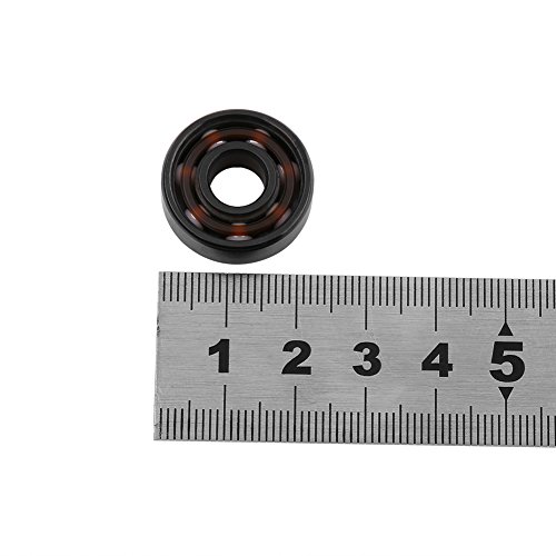 Rodamiento de bolitas híbrido del mini 608 con las bolas de cerámica para el juguete 8 * 22 * ​​7m m de la yema del dedo