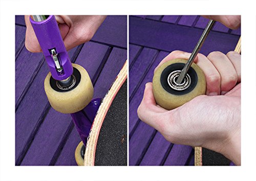 Rodamientos Abec 9 Premium wetkoala (8 pieza) para skateboards, patines en línea, Longboard, Wave Board, Roller etc./608 ZZ Talla Única/duraderas Rodamientos mediante metallabdeckung Rodamientos Abec 9 Premium wetkoala (8 pieza) para skateboards, patines en línea, Longboard, Wave Board, Roller etc./608 ZZ Talla Única/duraderas Rodamientos mediante metallabdeckung