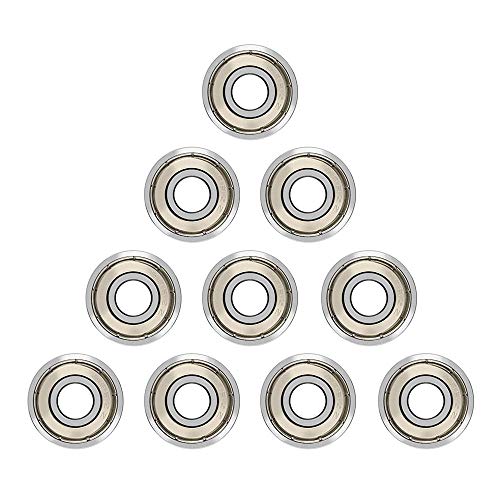 Rodamientos De Bolas Rodamientos De Skate Para Longboard 608 Eodamientos De Bolas, Fila Unica Apantallados Rodamientos De Bolas De Ranura Profunda, Tamaño En Miniatura, Plata, 10 Unidades Rodamientos De Bolas Rodamientos De Skate Para Longboard 608 Eodamientos De Bolas, Fila Unica Apantallados Rodamientos De Bolas De Ranura Profunda, Tamaño En Miniatura, Plata, 10 Unidades