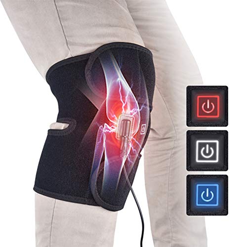 Rodilleras Calefactadas con Carga USB, 3 Niveles De Ajuste De Temperatura, Que Se Utilizan para Aliviar El Dolor De Rodilla Y El DañO del Menisco Causado por El Exceso,Negro Rodilleras Calefactadas con Carga USB, 3 Niveles De Ajuste De Temperatura, Que Se Utilizan para Aliviar El Dolor De Rodilla Y El DañO del Menisco Causado por El Exceso,Negro