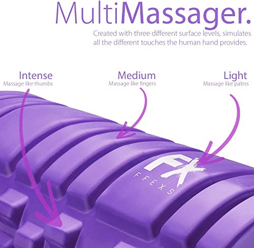 Rodillo de Espuma Foam Roller Pilates para Terapia de Masaje – Para Muscular Fitness Pilates Yoga - La Mejor Herramienta de Masaje para Todo Deportivo - Tejido Profundo Liberación Miofascial Rodillo de Espuma Foam Roller Pilates para Terapia de Masaje – Para Muscular Fitness Pilates Yoga - La Mejor Herramienta de Masaje para Todo Deportivo - Tejido Profundo Liberación Miofascial