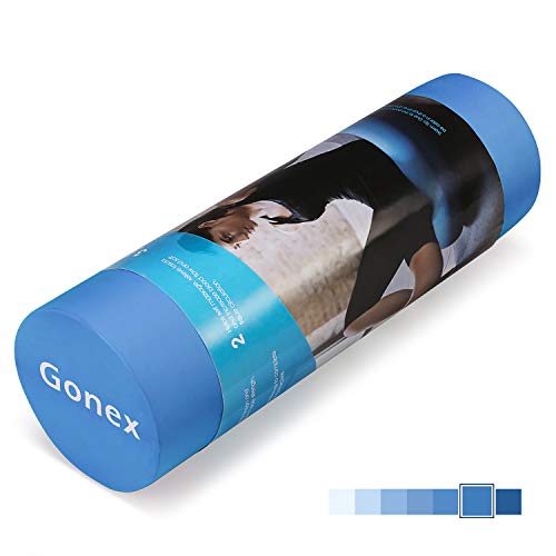Rodillo de Espuma Rollo Masaje para Ejercicios de Espalda, Estiramientos y Pilates de Masaje Fitness, Azul,45 cm Rodillo de Espuma Rollo Masaje para Ejercicios de Espalda, Estiramientos y Pilates de Masaje Fitness, Azul,45 cm