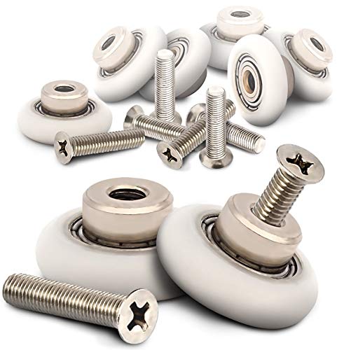 Rodillos Mampara Ducha 19mm Rodamientos Mampara Ducha Rueda Mampara Ducha A281 Rodamiento Mampara Ducha Ruedas Mampara Ducha 8 uds e Tornillos Rodillos Mampara Ducha 19mm Rodamientos Mampara Ducha Rueda Mampara Ducha A281 Rodamiento Mampara Ducha Ruedas Mampara Ducha 8 uds e Tornillos