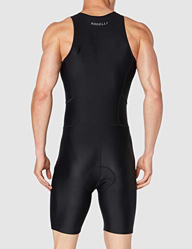 Rogelli - Traje de triatlón para Adulto, Color Negro, Primavera/Verano, Hombre, Color Negro - Negro, tamaño L Rogelli - Traje de triatlón para Adulto, Color Negro, Primavera/Verano, Hombre, Color Negro - Negro, tamaño L
