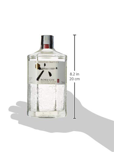 Roku Ginebra Artesanal Japonesa, 43% - 700 ml Roku Ginebra Artesanal Japonesa, 43% - 700 ml