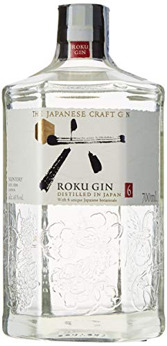 Roku Ginebra Artesanal Japonesa, 43% - 700 ml Roku Ginebra Artesanal Japonesa, 43% - 700 ml