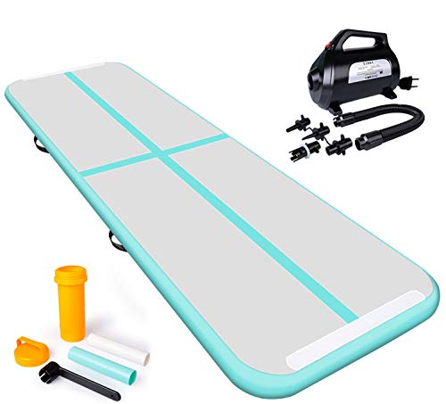 Rolimate Alfombrilla Hinchable Airtrack Colchoneta Inflable Pista de Aire para Gimnasia con Bomba de Aire Eléctrica para Yoga Entrenamiento Taekwondo Antideslizante Rolimate Alfombrilla Hinchable Airtrack Colchoneta Inflable Pista de Aire para Gimnasia con Bomba de Aire Eléctrica para Yoga Entrenamiento Taekwondo Antideslizante