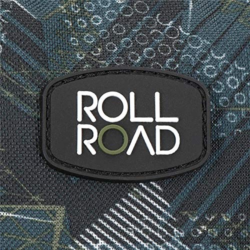 Roll Road Team Mochila 2 Ruedas Negro 32x45x21 cms Poliéster 34.27L