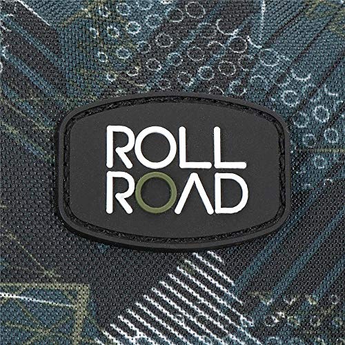 Roll Road Team Mochila 2 Ruedas Negro 32x45x21 cms Poliéster 34.27L