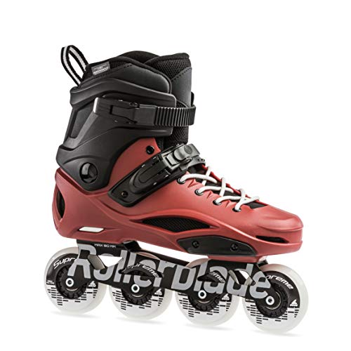 Rollerblade Patines RB 80 Pro, Adultos Unisex, Negro/Rojo Oscuro, 35