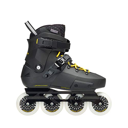 Rollerblade Patines Twister Edge, Adultos Unisex, Negro/Amarillo, 37