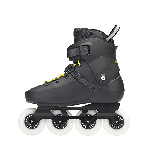 Rollerblade Patines Twister Edge, Adultos Unisex, Negro/Amarillo, 37