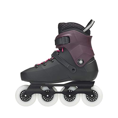 Rollerblade Patines Twister Edge W, Mujeres, Negro/Purpureo, 37