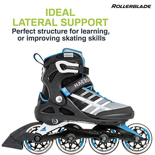 Rollerblade Rollerblade Macroblade 84 - Patines en línea para Hombre (84 mm, 84 A, con rodamientos SG7), Color Negro y Verde Rollerblade Rollerblade Macroblade 84 - Patines en línea para Hombre (84 mm, 84 A, con rodamientos SG7), Color Negro y Verde