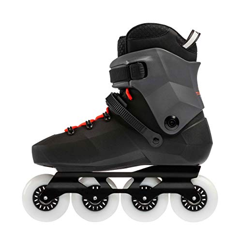 Rollerblade Twister Edge Patines Negro, Adultos Unisex, Black/Warm Red, 245