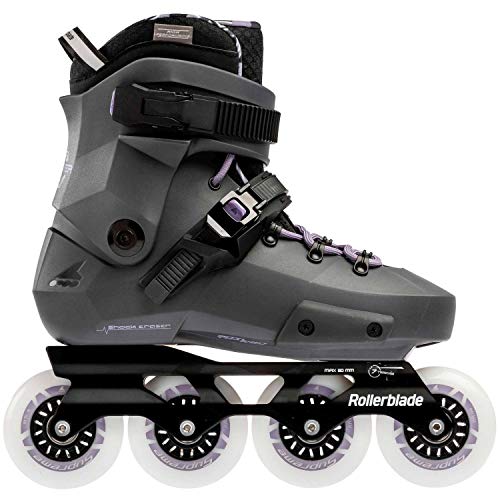 Rollerblade Twister Edge W Patines Gris, Mujeres, Anthracite/Lilac, 250