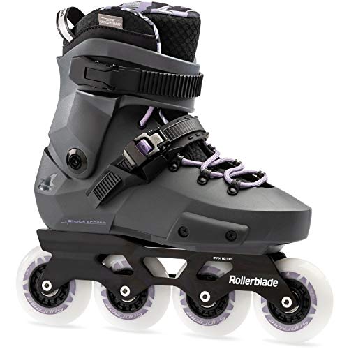 Rollerblade Twister Edge W Patines Gris, Mujeres, Anthracite/Lilac, 250